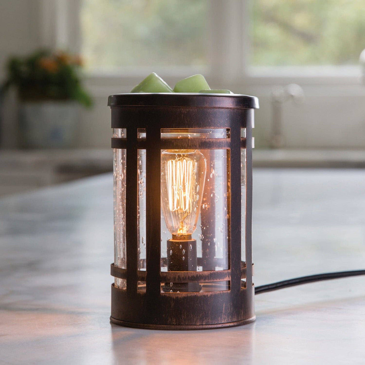 Vintage Lantern Illumination Warmer - Midnight