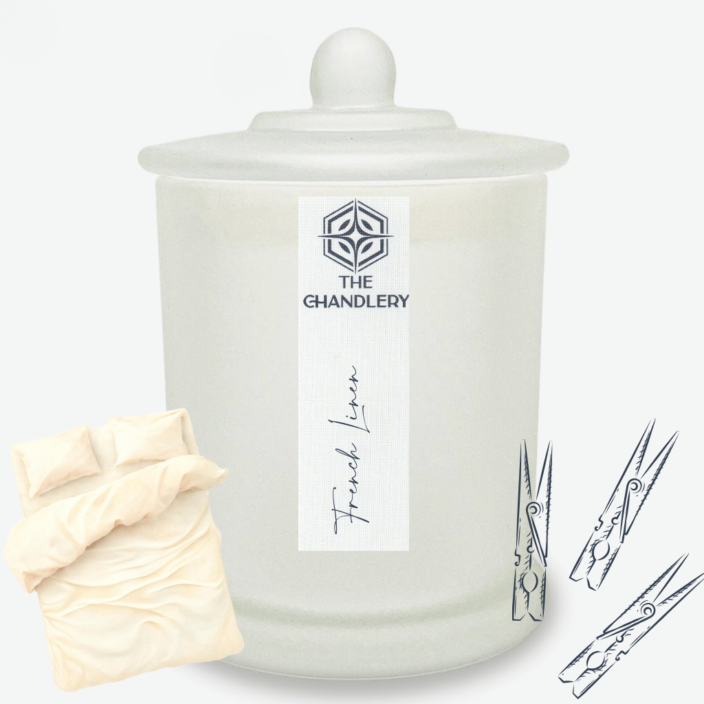 French Linen - Apothecary candle