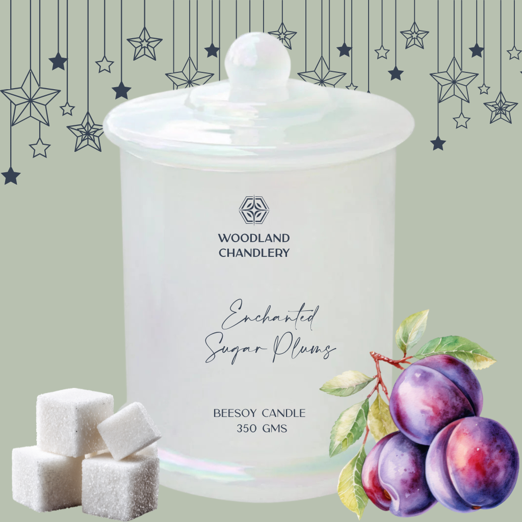 Enchanted Sugar Plums - Apothecary candle