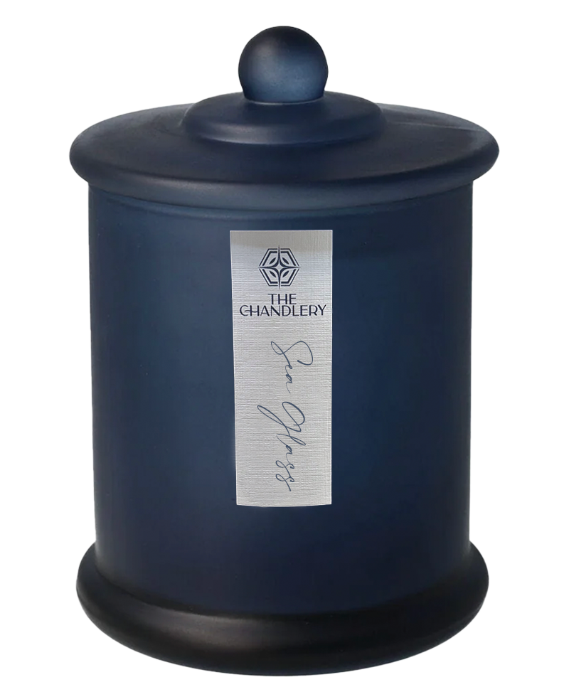 Sea Glass Apothecary Candle