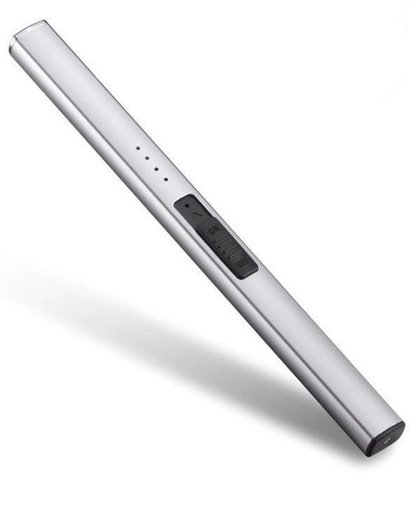 The Chandlery silver rechargeable electric candle lighter